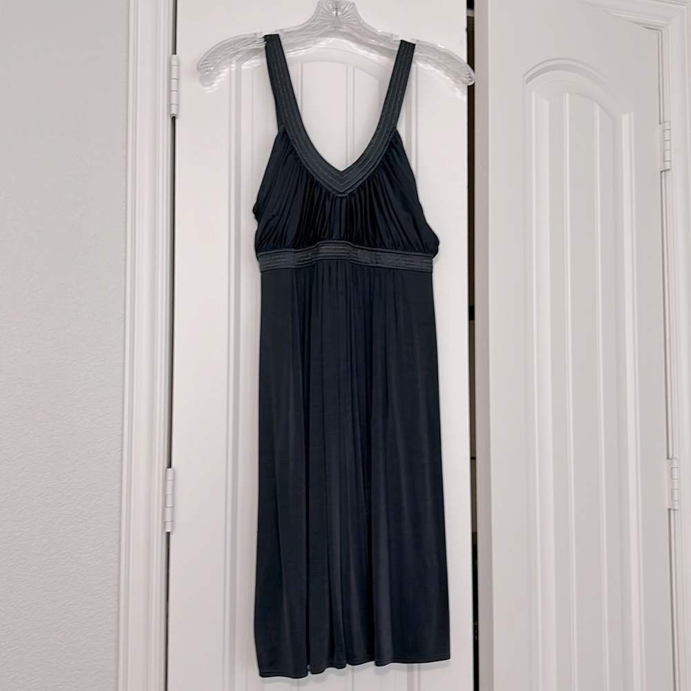 BCBGMaxAzria Knee Length Satin Cocktail Dress (size 0)